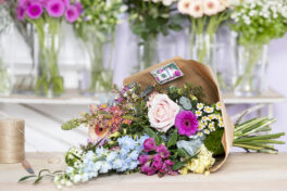 chrysal bouquet sachet promotie fotografie boeket